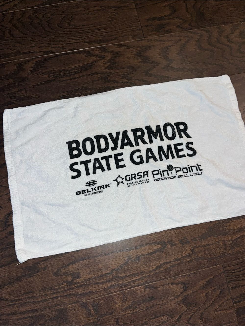 Selkirk Bodyarmor NC state Sports tennis pickleball gym training sweat Towel